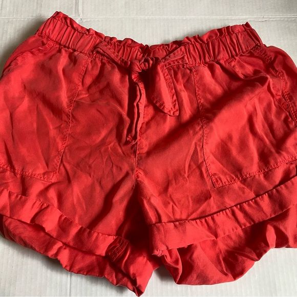 aerie Pants - aerie red paper bag shorts size medium
